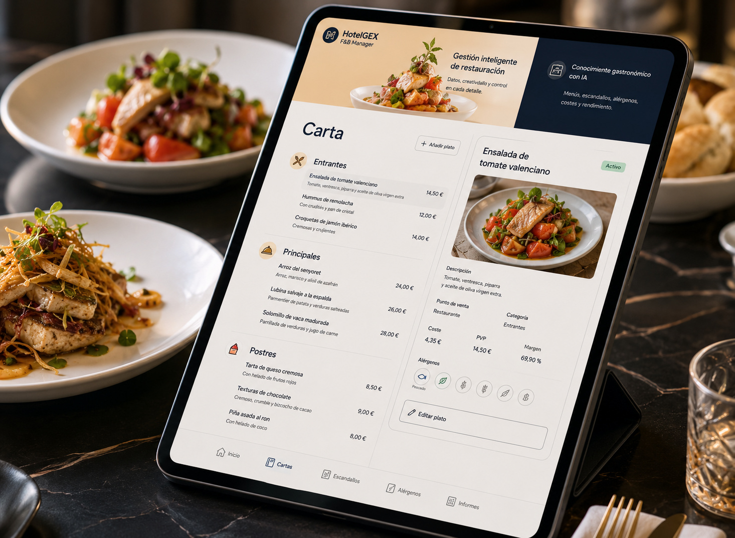 F&B Manager et gestion gastronomique hôtelière